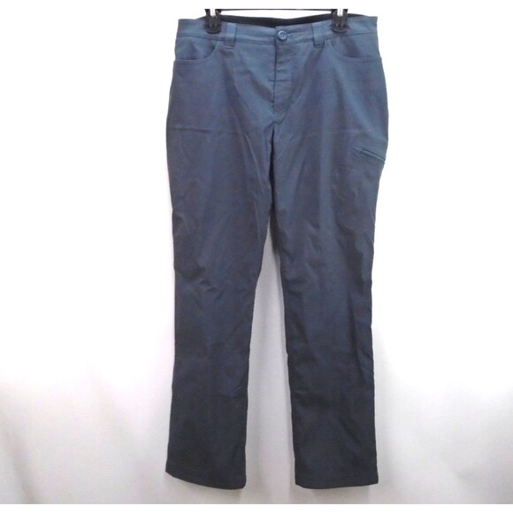 Eddie Bauer Pants Rainier Women Size 12 (34x32) Gray Fleece Lined Jogger - Picture 1 of 10